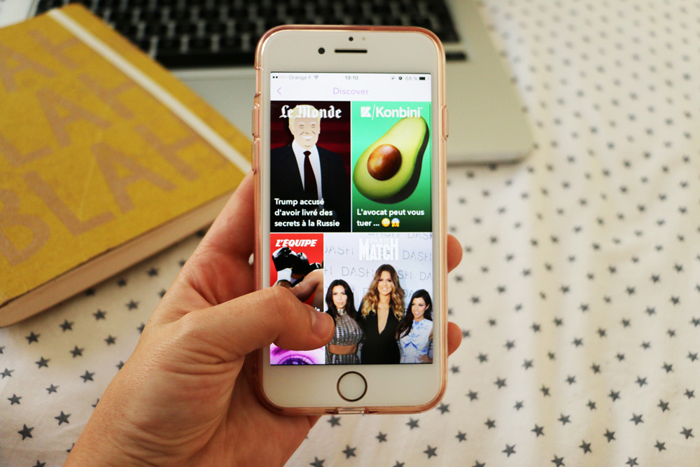 Snapchat Discover :  cap sur une audience plus jeune