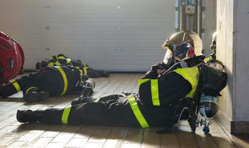 POMPIERS en stress